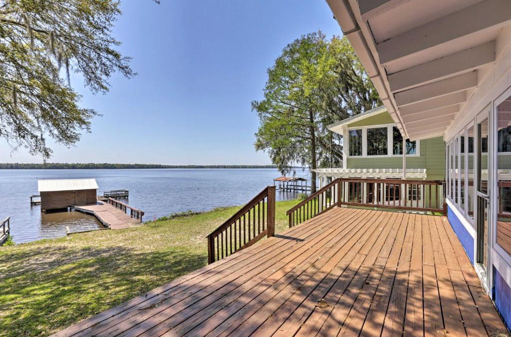 Quincy House | Peaceful Escape with Boat Dock on Lake Talquin!