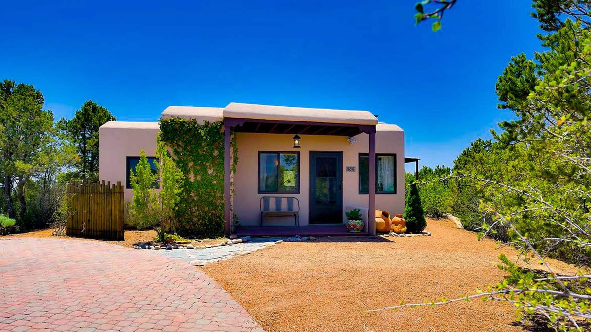Vista Encantada Cottage | Peaceful Hilltop Casita w/Stunning Views, Close to the Historic Plaza