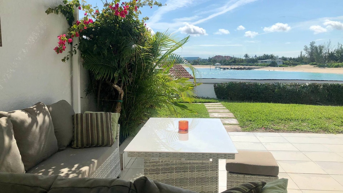 Nassau House | Peaceful home-Security & Gated-Steps to Ocean/Pool-Private Patio W/BBQ