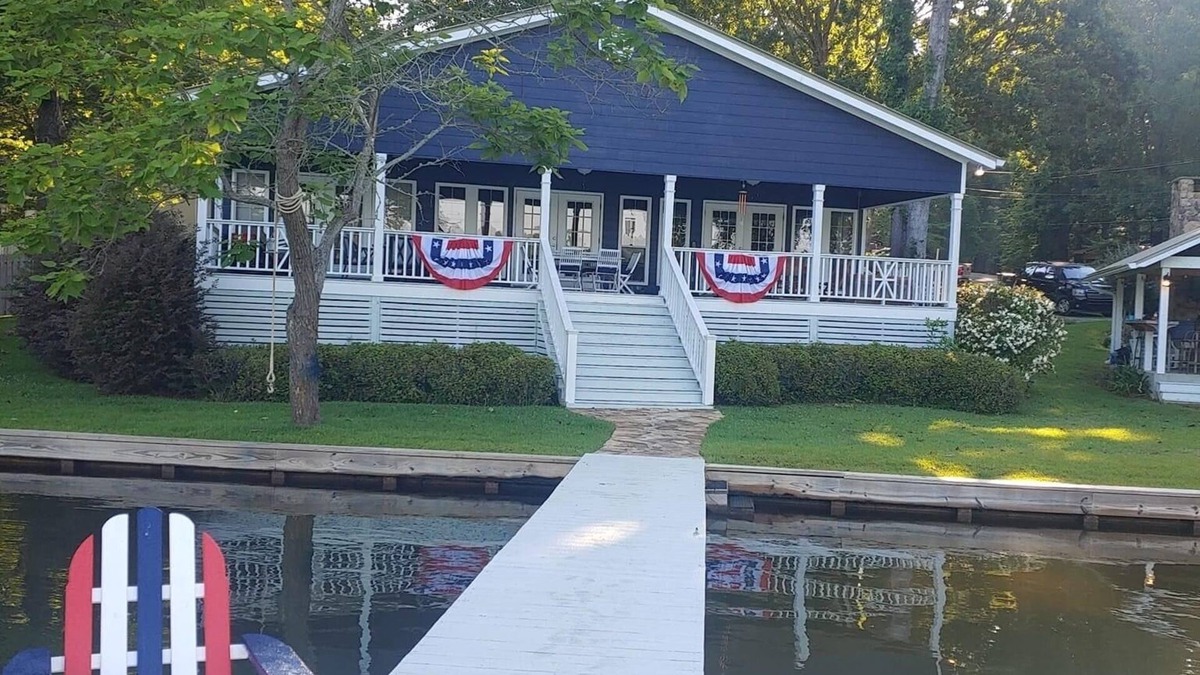 Jacksons' Gap House | Peaceful lake house with private boat ramp and 2 docks