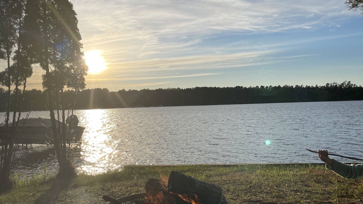 Side Lake House | Peaceful Lakefront Home for Rent on Side Lake chain of lakes!