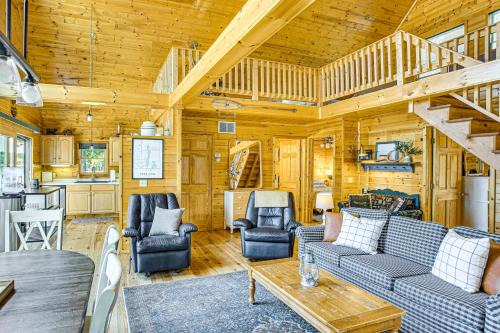 Branch House | Peaceful Long Lake Cottage with Deck, Dock and Kayaks!