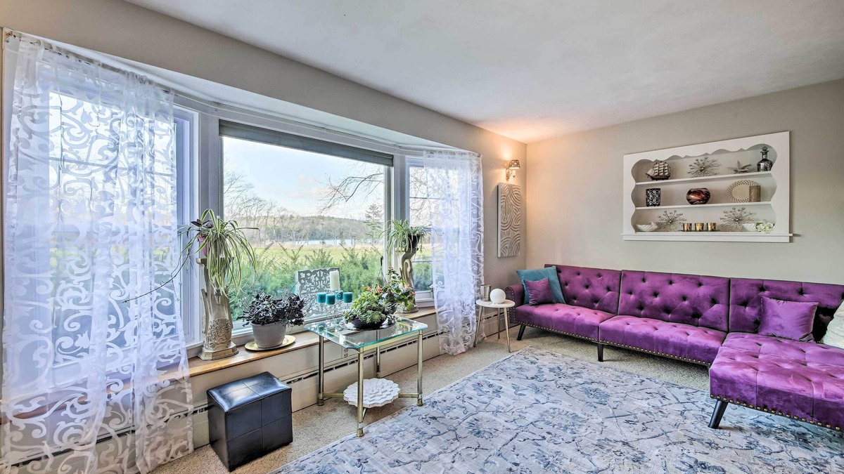 Bath House | Peaceful Maine Home w/Patio: Ocean Inlet Getaway!