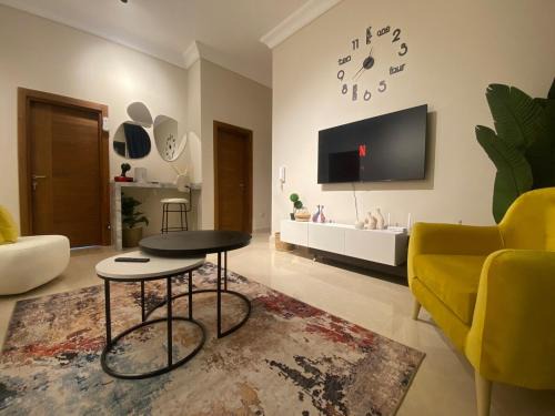 New Cairo Apartment | Peaceful Patio 2BR at AUC & Westin Hotel