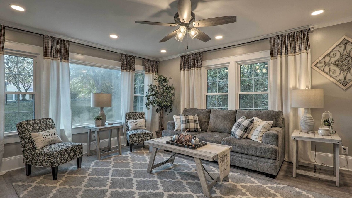 Cedar Falls House | Peaceful Renovated Home with Deck on Half Acre!