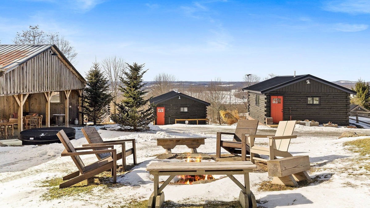 Thompson RV Rental | Peaceful Summer Cabins for Families w/Hot Tub, Firepit, Mountain Views & Trails
