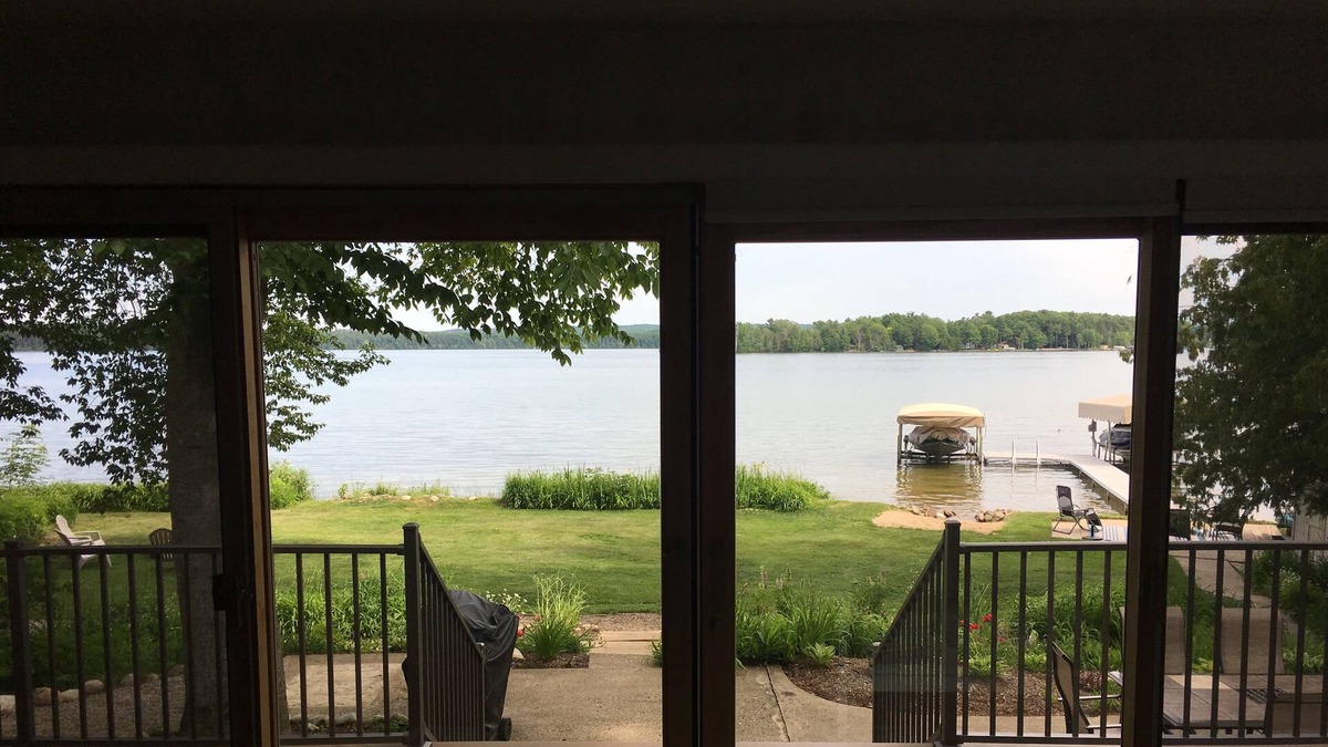 Interlochen Cottage | Peaceful Waterfront Cottage, great views, large lot