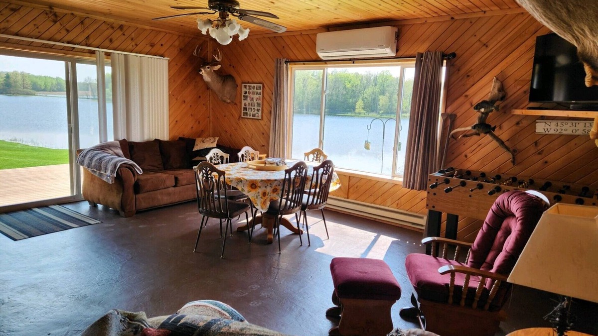Cumberland Cabin | Peacefully secluded cabin on a small private lake with 55 Acres