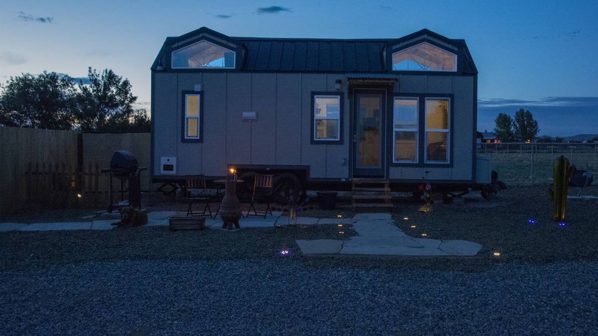 Prescott Valley House | Peacock Casita offers privacy, amenities, luxurious comfort in a cozy package.