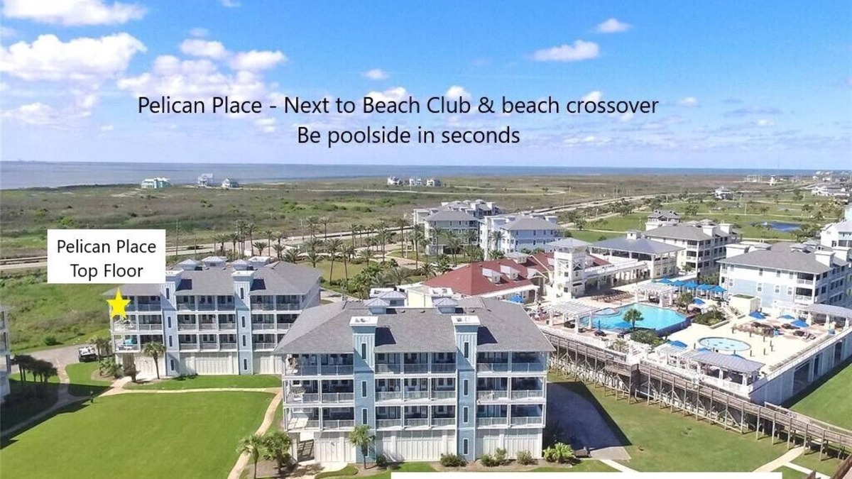 Red Fish Cove Condo | Pelican Place -Beach Front-Ocean View- Next to Beach Club