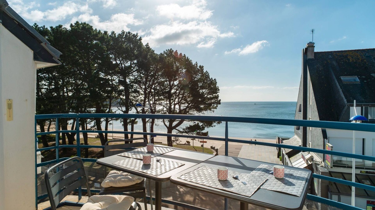 Benodet Apartment | Penn Odet - vue mer - One Bedroom Apartment, Sleeps 4