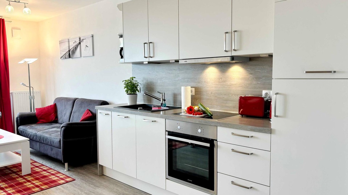 Wurster Nordseekuste Apartment | Penthouse "de Lünk", unobstructed sea view, free wellness area, Vitamar