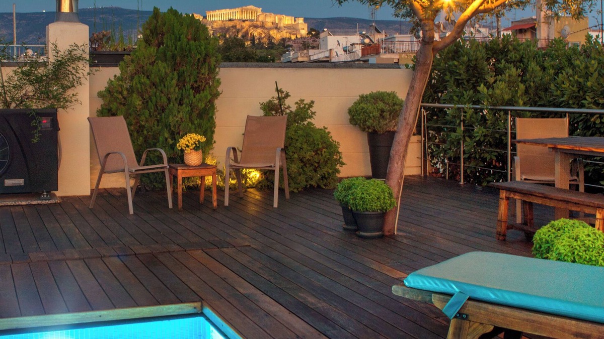 Thissio Apartment | Penthouse/Heated Pool/for Large Groups/AcropolisView/Ideal Location/Host Present