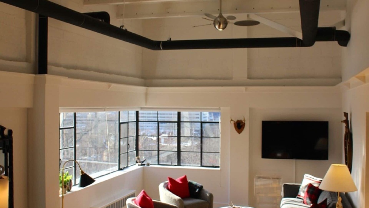 Grand Rapids Condo | Penthouse Loft with City Views