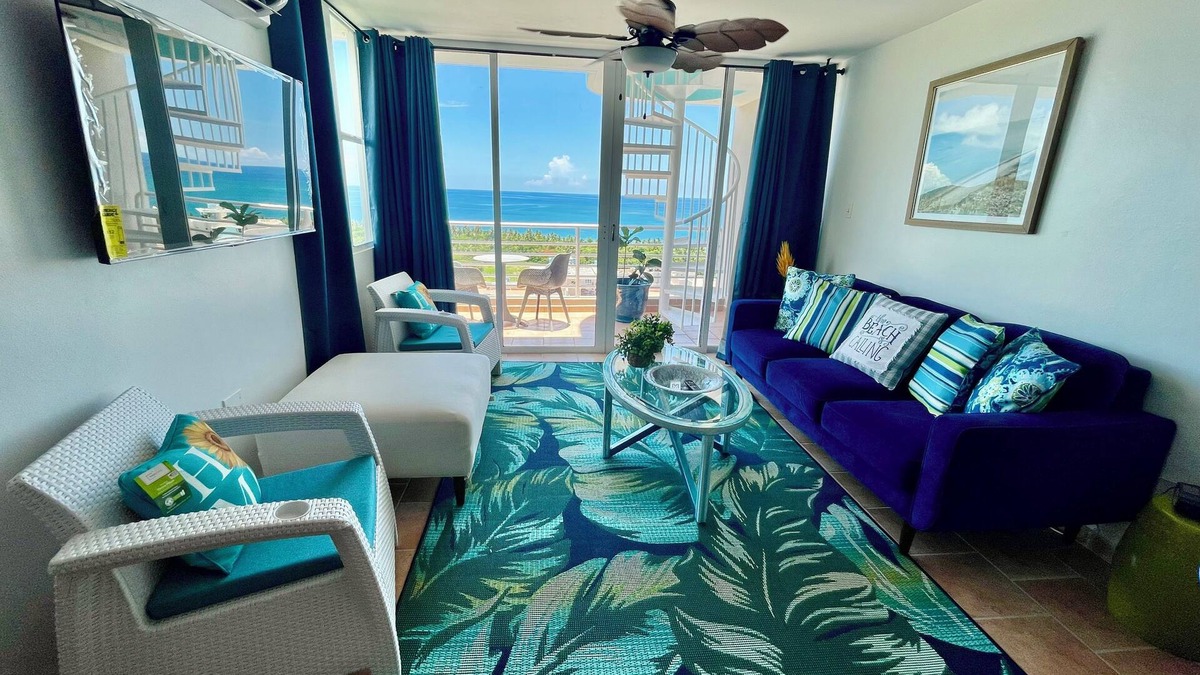 Emajagua Apartment | Penthouse Oceanview with Private Terrace with BBQ and Amazing views