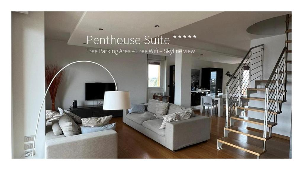 Busto Arsizio Apartment | Penthouse Suite - Skyline view