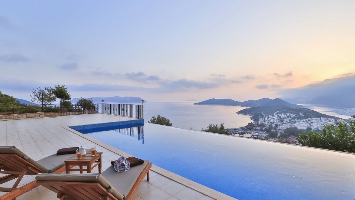 Kas Apartment | Penthouse The Grand, Duplex Apartment With Breathtaking Panoramic Sea Views