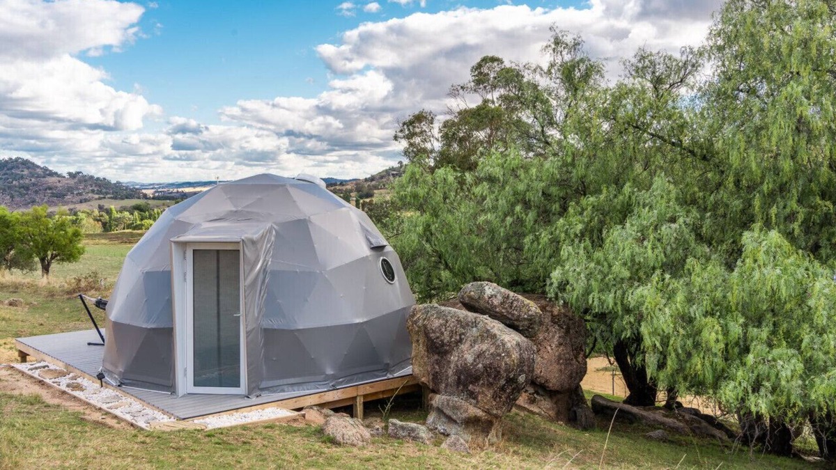 Darbys Falls House | Peppertree Dome at La Paloma Farm