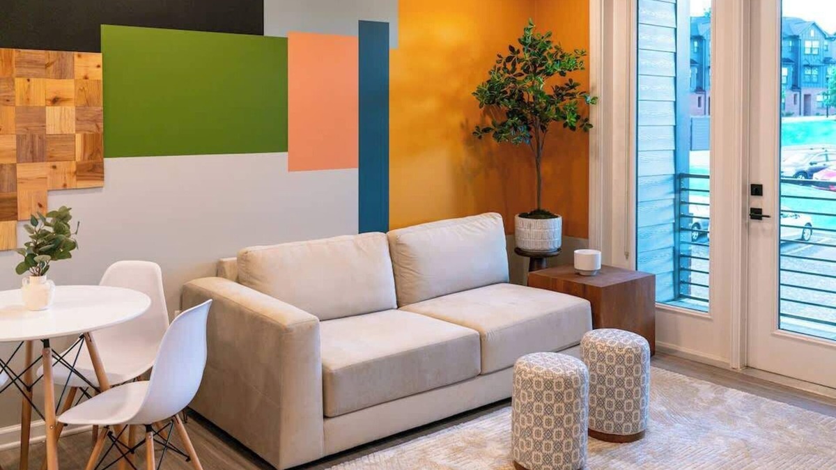 Spartanburg Apartment | Perfect for long stays, walk to downtown, king bed