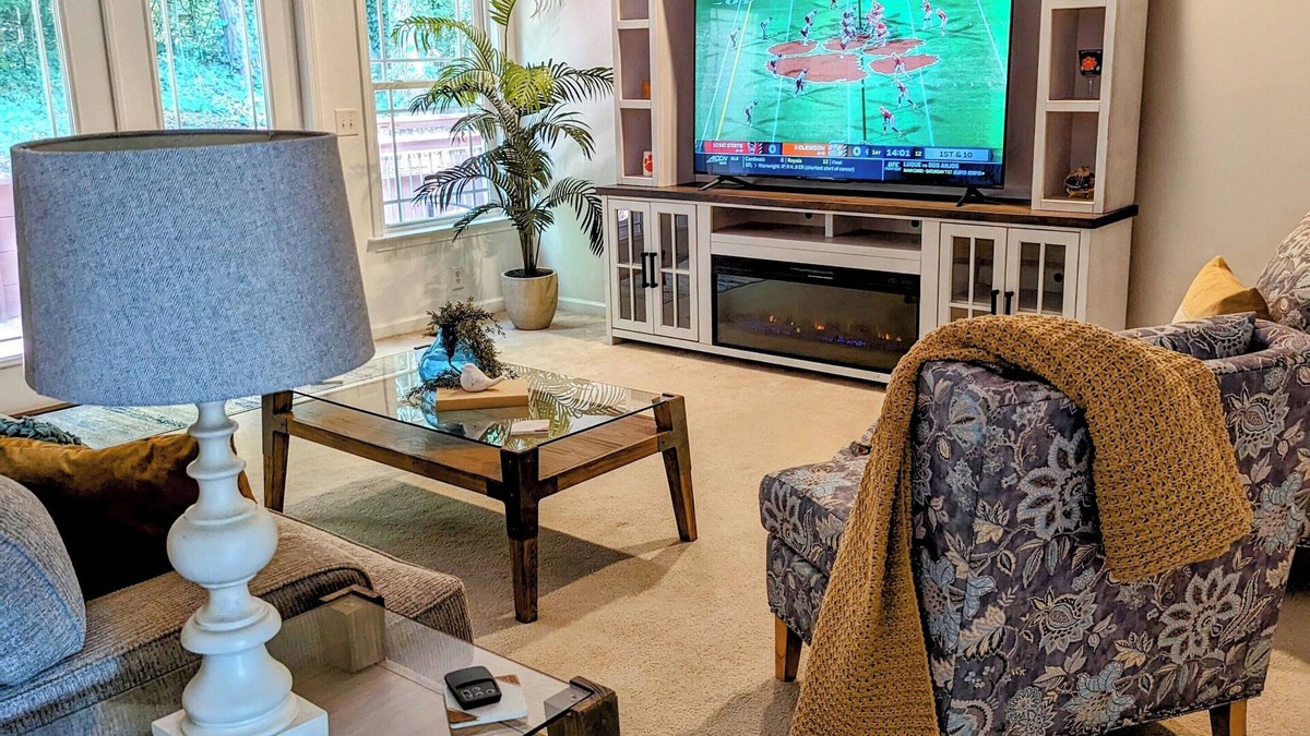 Clemson House | Perfect location, space for groups, 3 mi from CU! Across from Patrick Square!