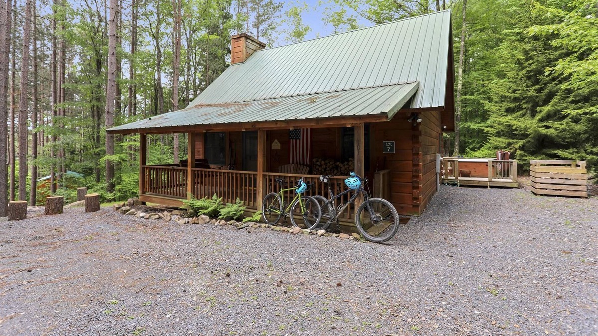 Davis Cabin | Perfect location for a Canaan Valley vacation! Welcome to Red Squirrel Pines!