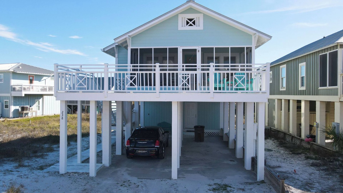 Cape San Blas Cottage | Perfect Old Florida Beach Cottage with easy access to beach