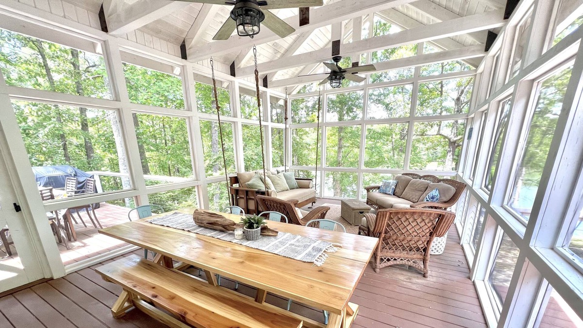 Newell House | Perfect place for large group getaway! Flat lot, Year round water and boat ramp