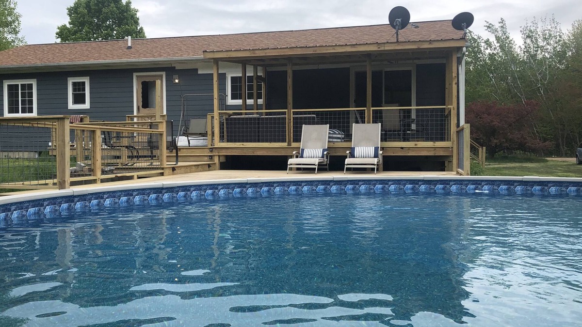 Three Oaks House | Perfect retreat for family and friends, private heated pool!
