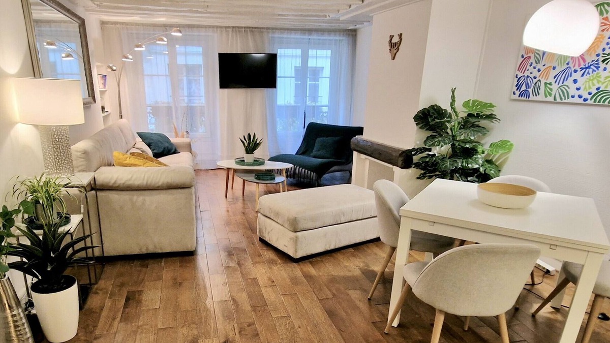 Quartier du Mail Apartment | Perla Bianca, 1BR/1BA, 4 people