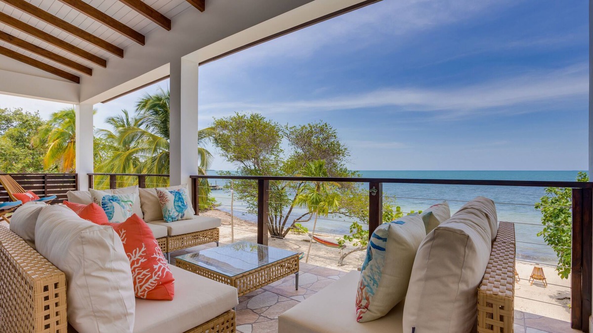 Surfside House | Permit To Play 2 - Caribbean Beachfront 2 Bedroom, 2+ Bath