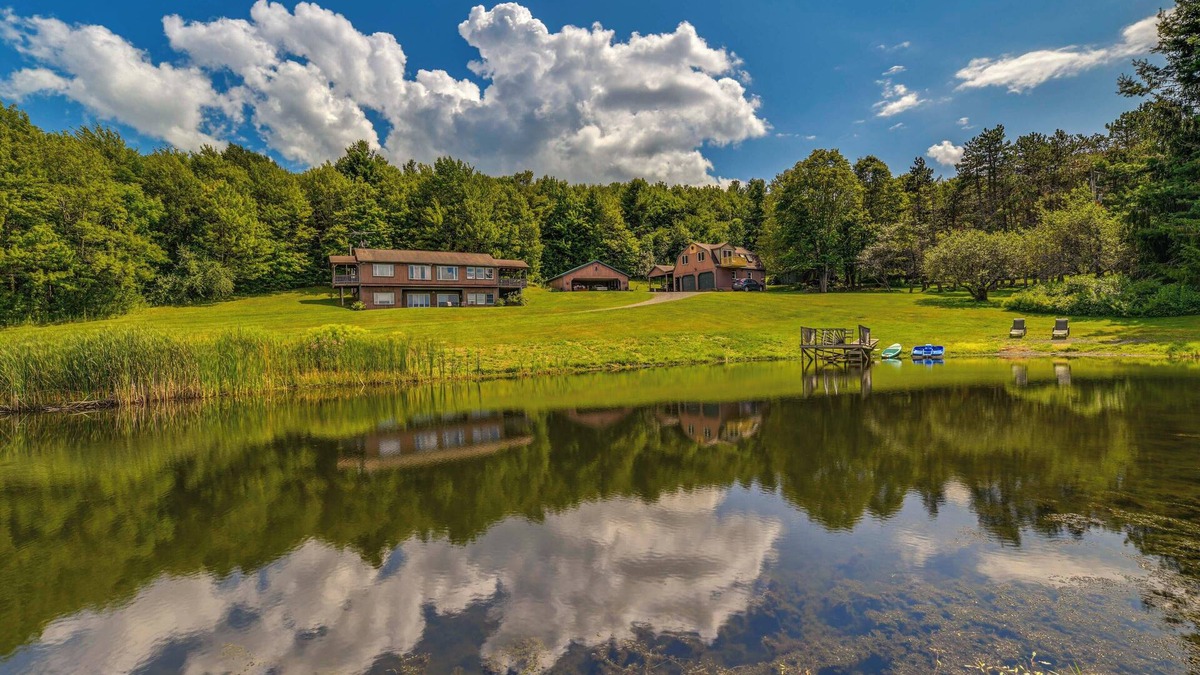 Jefferson House | Pet-Friendly Catskills Home w/Serene Pond!