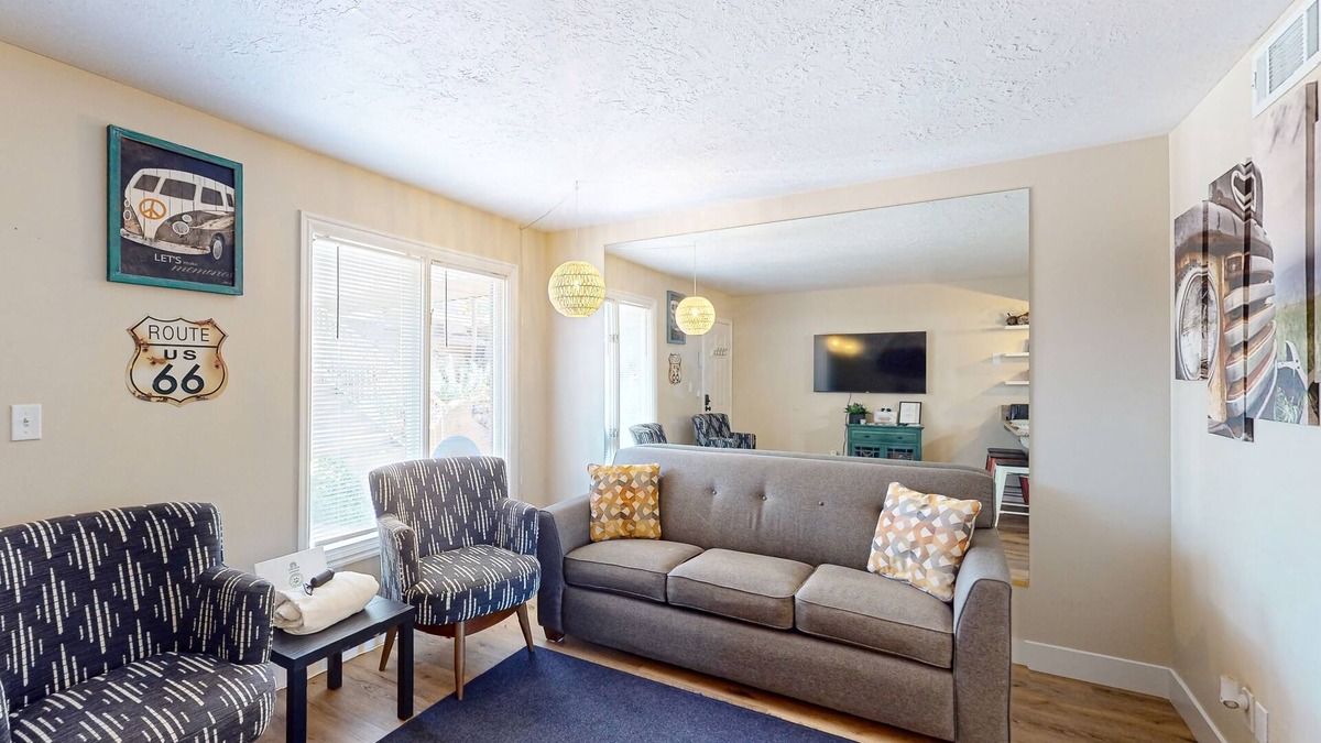St. George Condo | Pet-friendly condo w/WiFi, shared pools, hot tubs, tennis, pickleball, mini-golf
