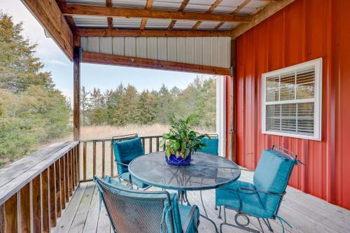 Russellville House | Pet-Friendly Dover Cottage with Deck and Mtn Views!