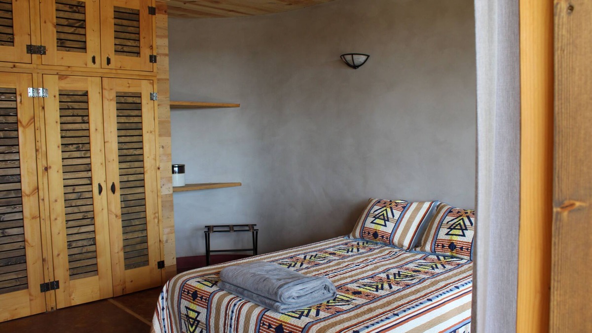 Petaca House | Pet Friendly Earthship in the biggest Off-The-Grid community in the US
