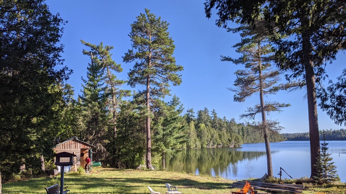 Timmins Cottage | Pet friendly family cottage. One Lake-One Cottage.A Unique Peaceful Experience.