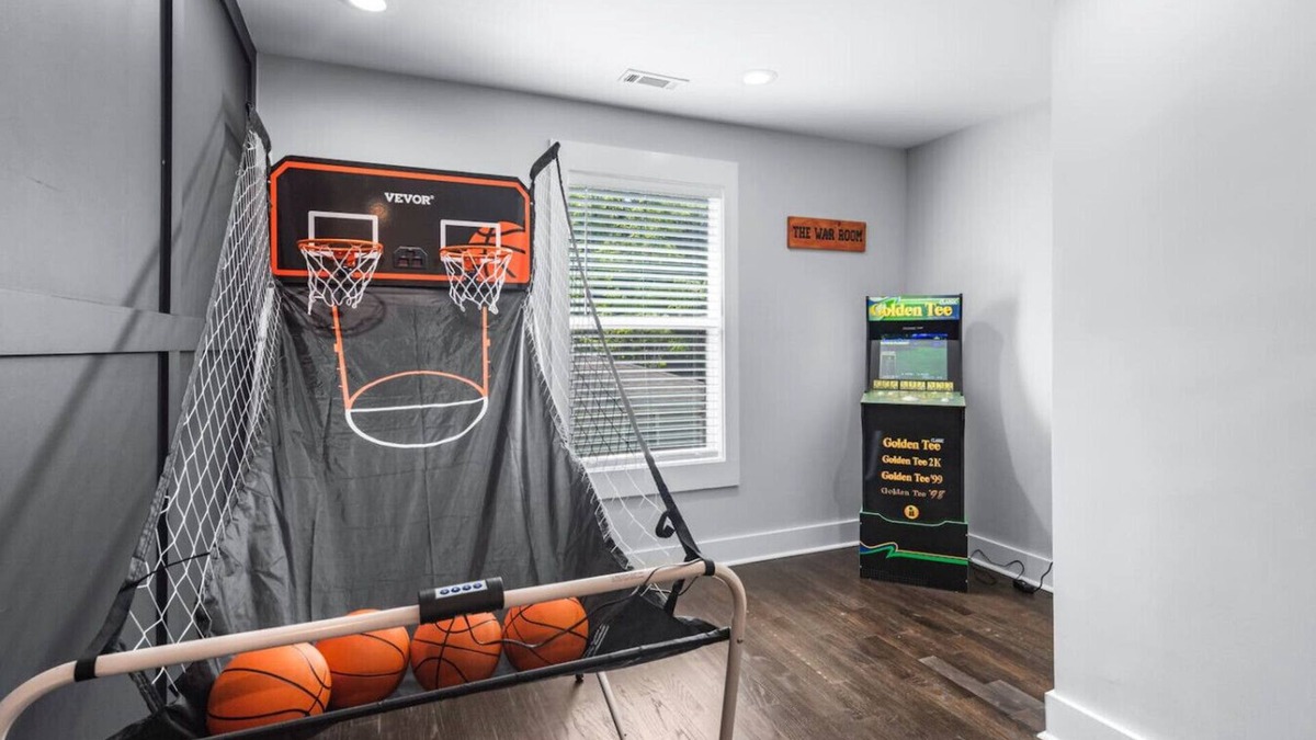 Peoplestown House | Pet-Friendly | Fully fenced yard | Game Room