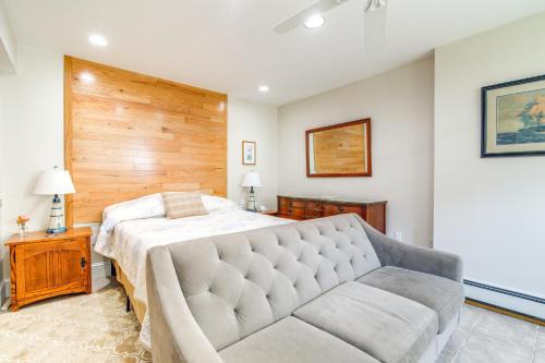 Minot Apartment | Pet-Friendly Garden Studio about 25 Mi to Boston!