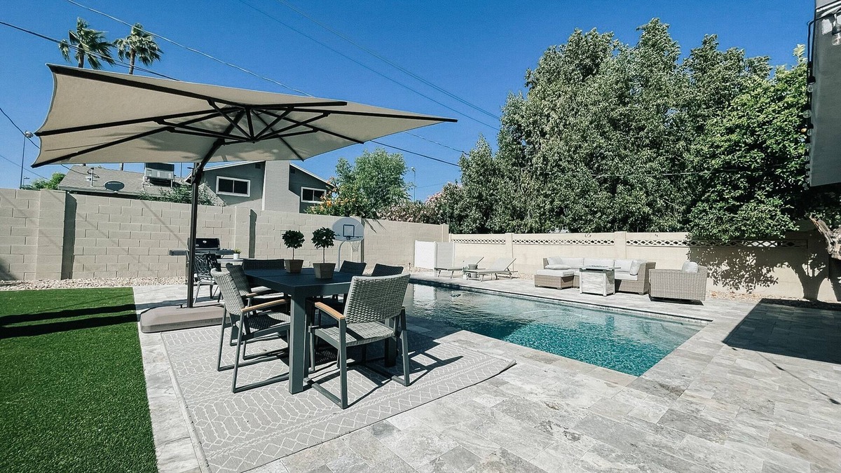 Parkcrest House | Pet-Friendly Luxury Retreat with Private Heated Pool near Old Town Scottsdale