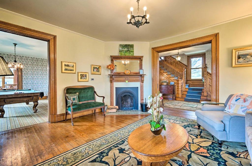 Port Henry House | Pet-Friendly Moriah Homestead with Fire Pit!
