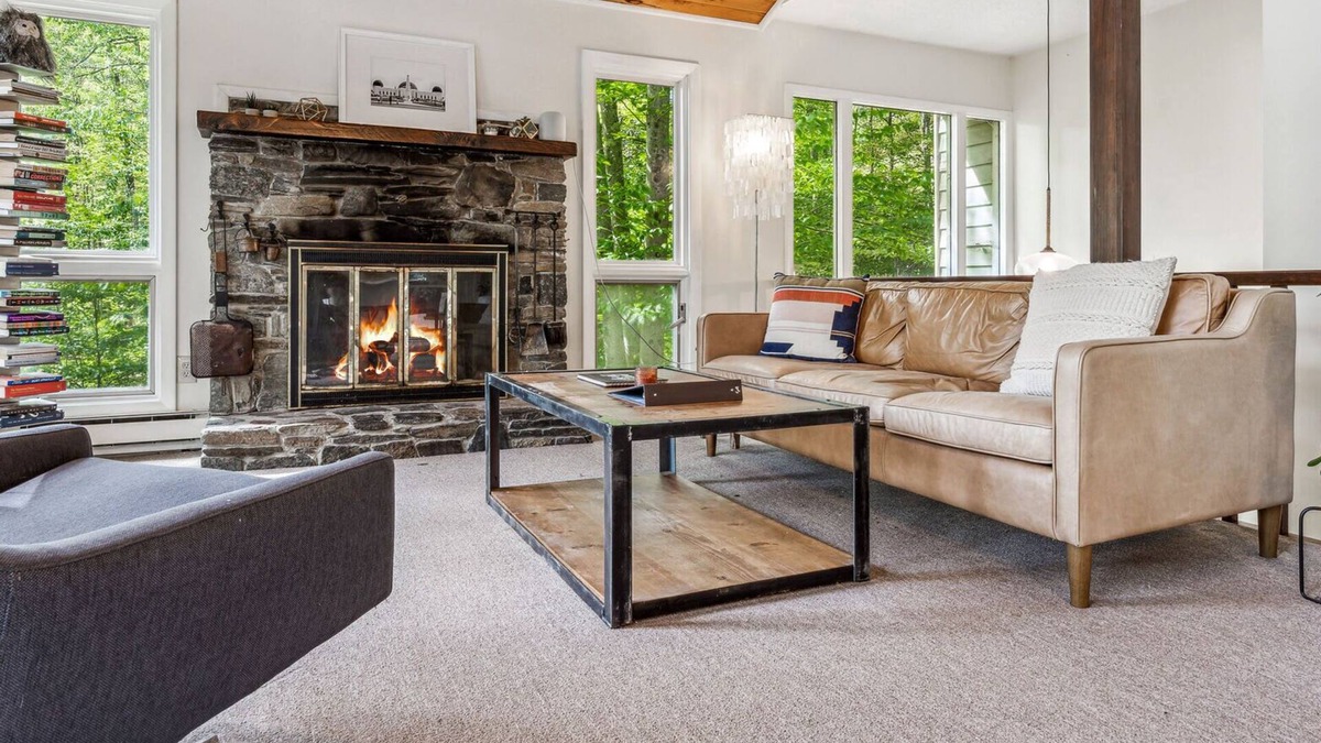 West Hartford House | Pet-Friendly, Mountainside Home | Treetop Lodge