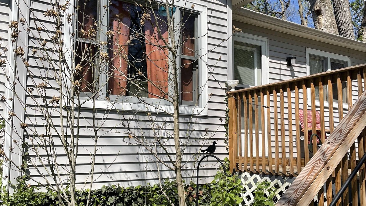 Madison Cottage | Pet friendly Nature Cottage: deck, trails, fire pit, creek, & historic district