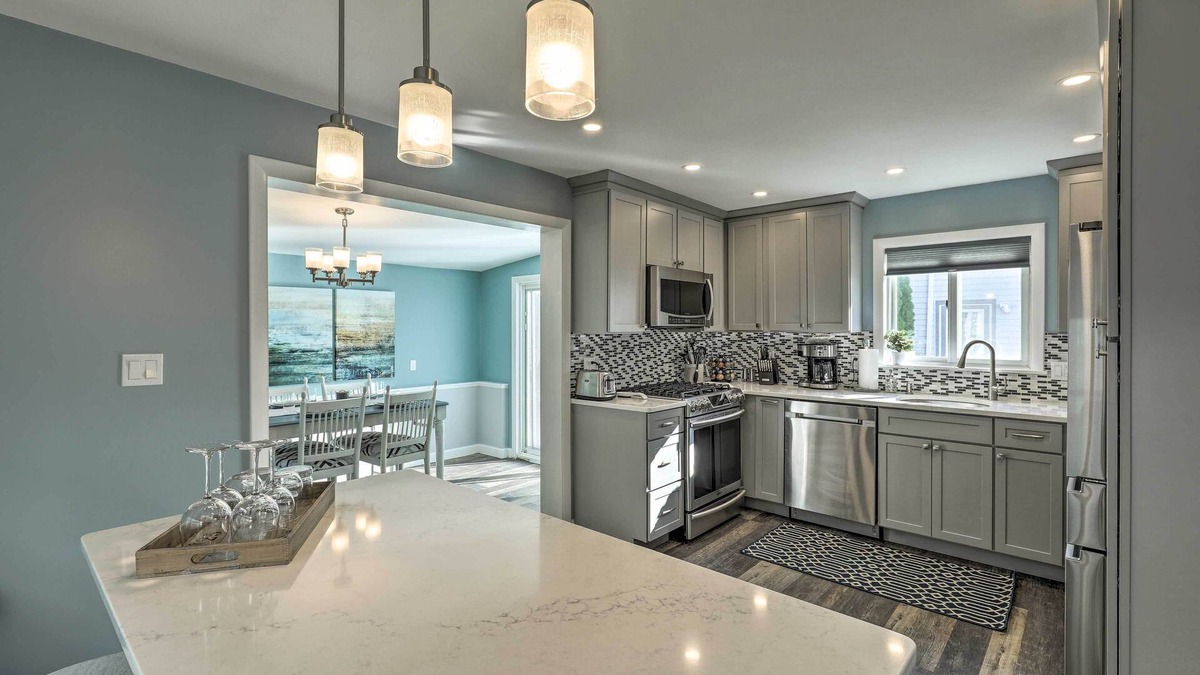 Revere House | Pet-Friendly Revere Getaway, Steps from the T!