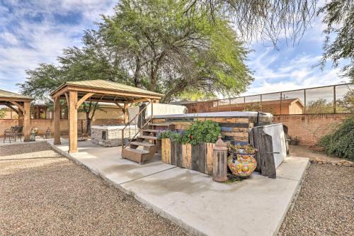 Tucson House | Pet-Friendly Tucson Casita Shared Hot Tub and Porch