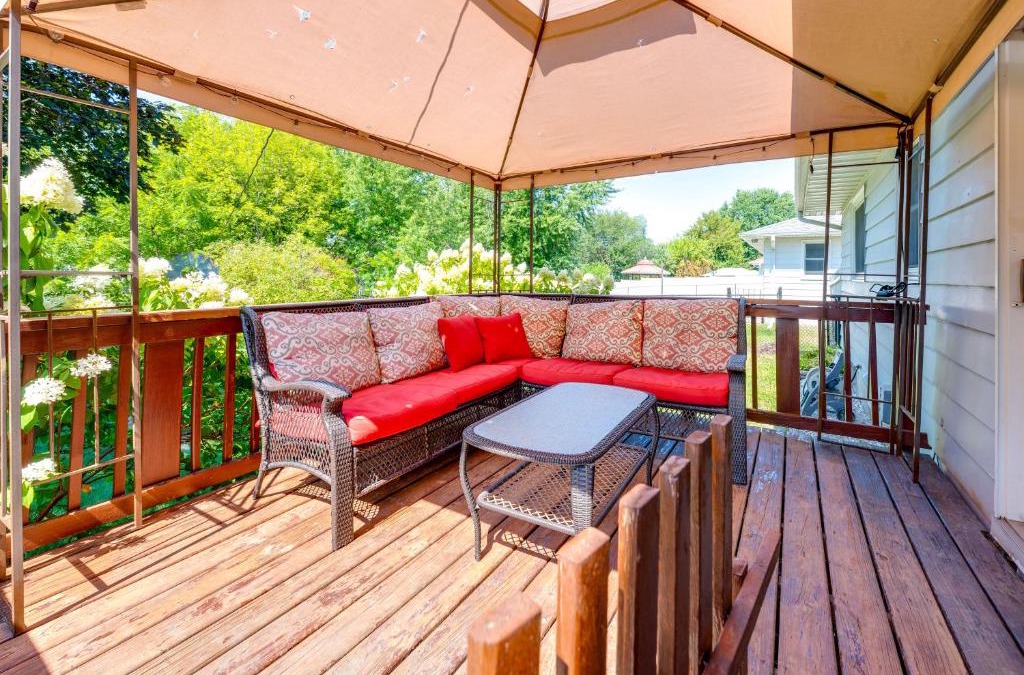 Waterloo House | Pet-Friendly Waterloo Abode with Deck!