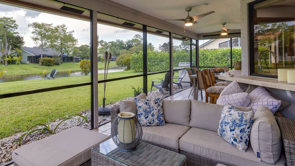 Wellington House | Pet-Friendly Wellington Vacation Rental on Canal!