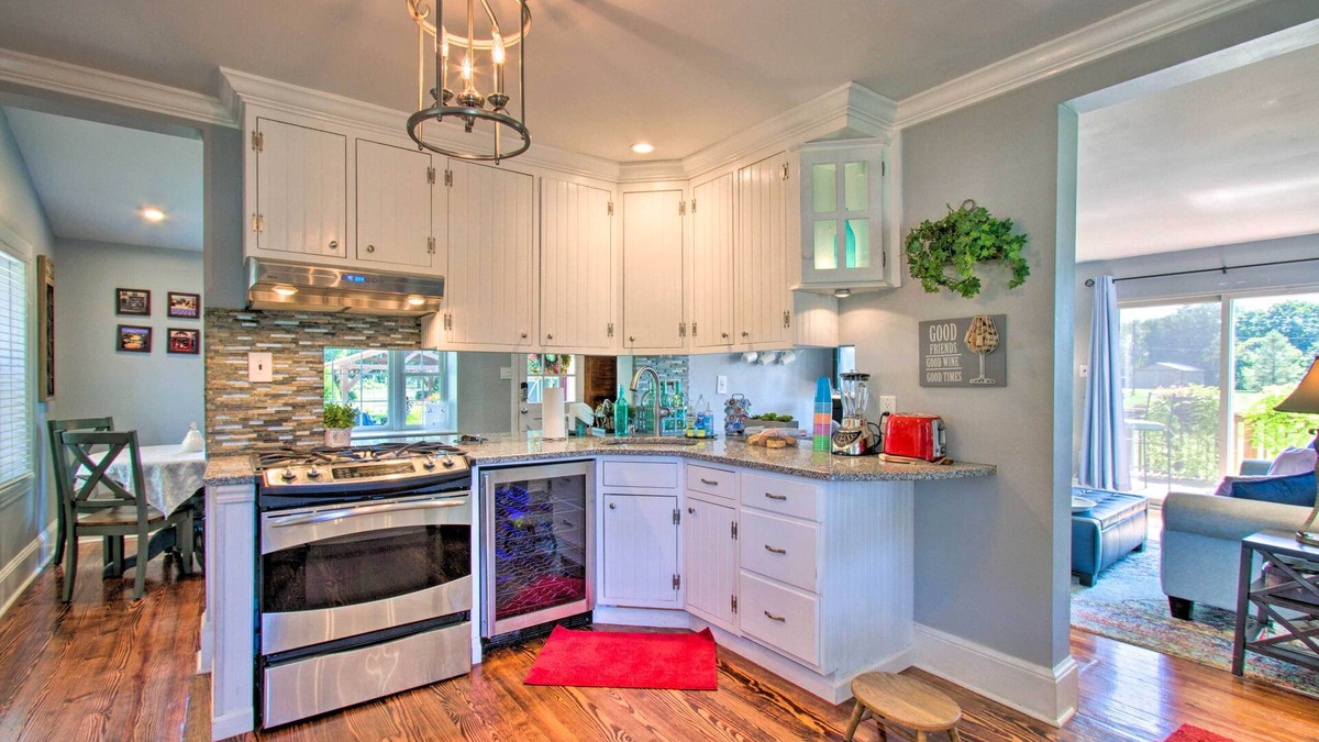 Williamstown House | Pet-Friendly Williamstown Farmhouse by Main Street