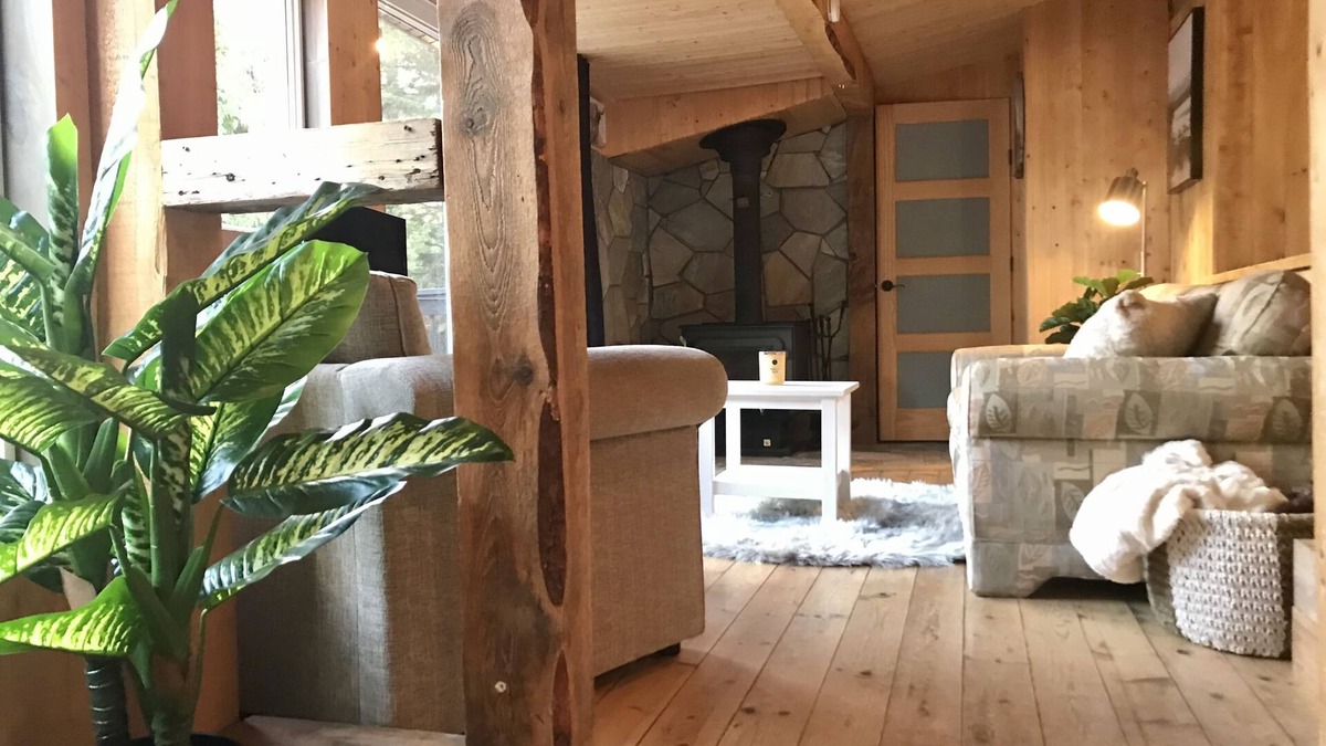 Val David Ski Chalet | Petit Chalet Rustique Moderne au Coeur des Laurentides Vous Charmera à Coup sur