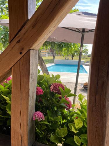 Oisly Bed & Breakfast | Petite dépendance vue piscine