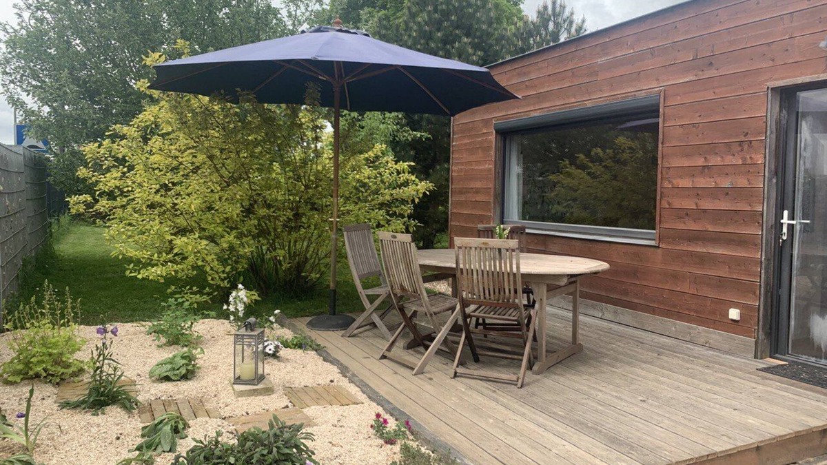 Le Thuit-de-l'Oison House | Petite Maison en Bois Avec Terrasse
