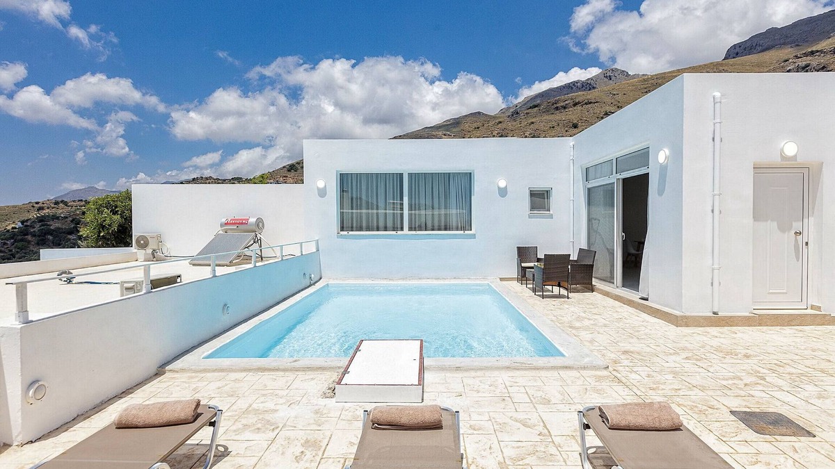 Mariou Villa | Petres villa 3,Private pool,Near tavern & Plakias